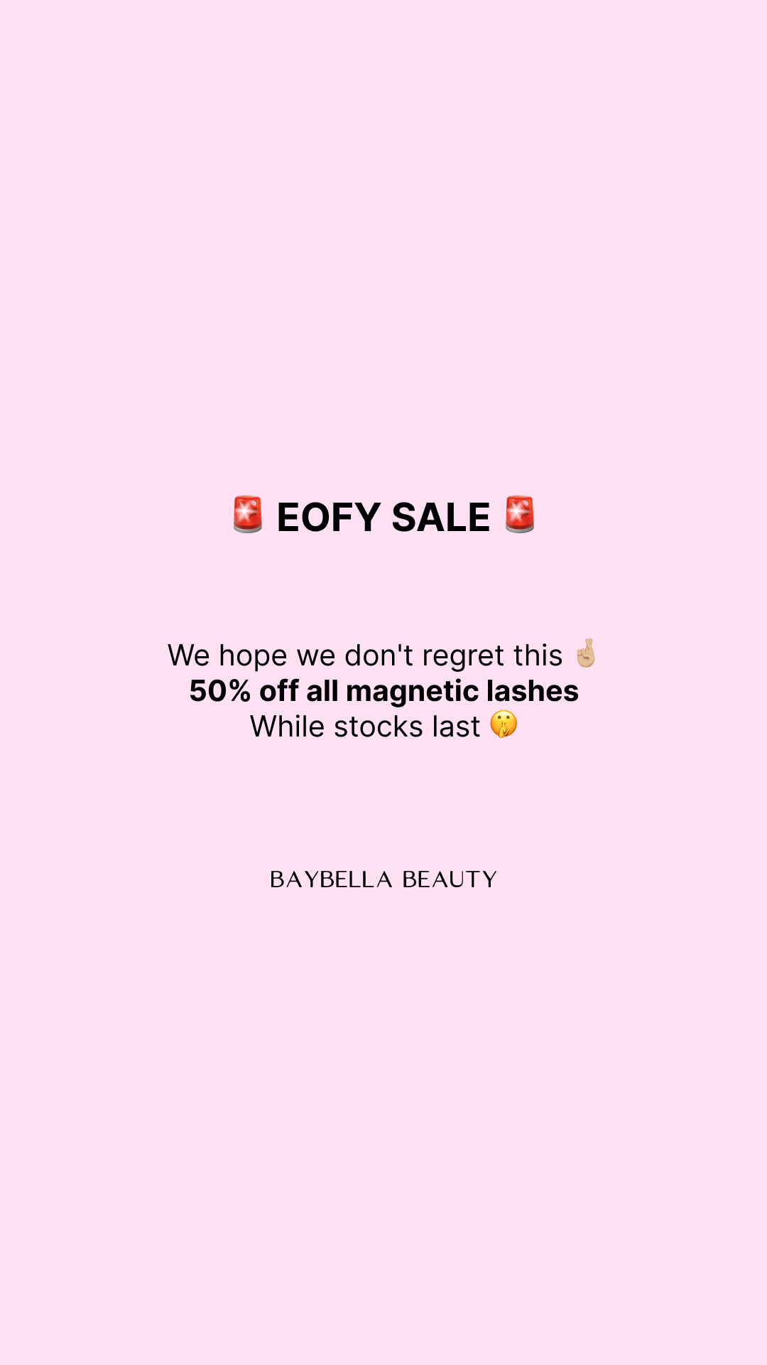 Baybella® — BB020-3_Promo_EOFYS_IMG3_Announcement