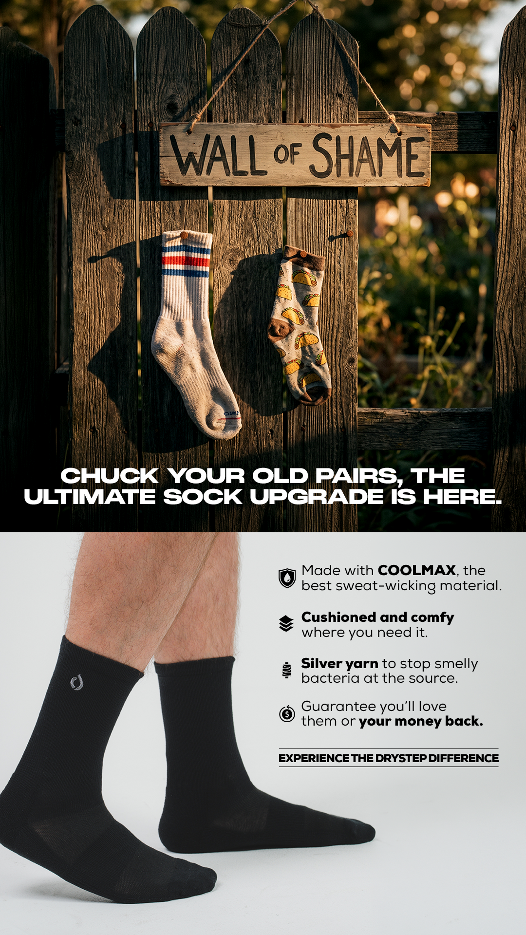 DryStep® — DS012-4_Sockpocalypse_PA_IMG_AI+USPs
