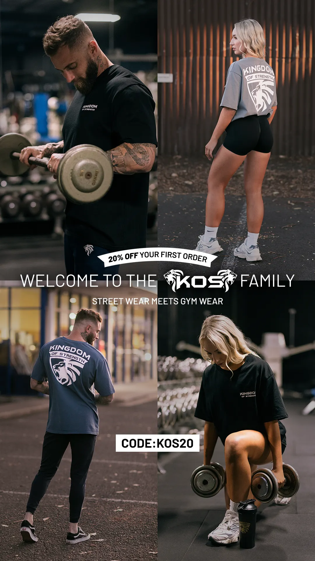 Kingdom of Strength — Meta Ad Creative — Ecom Republic