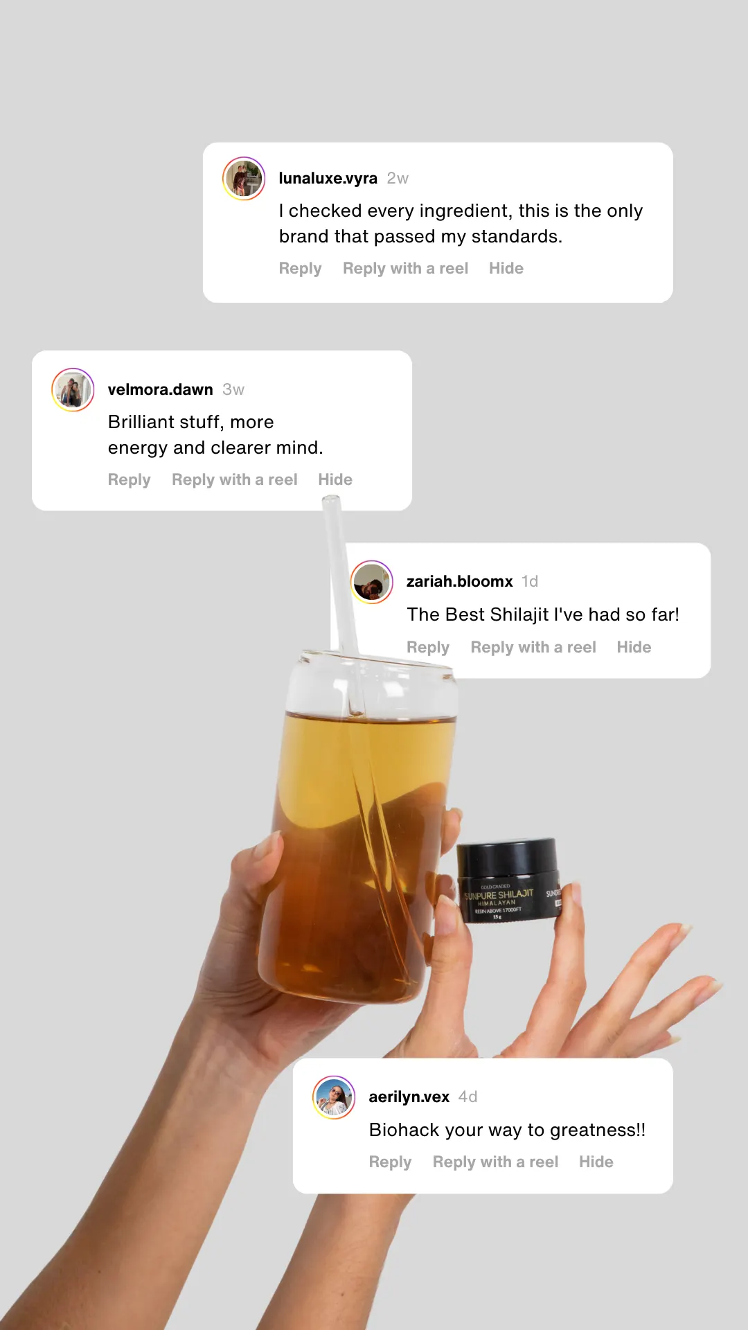 Sunpure Superfoods — Meta Ad Creative — Ecom Republic