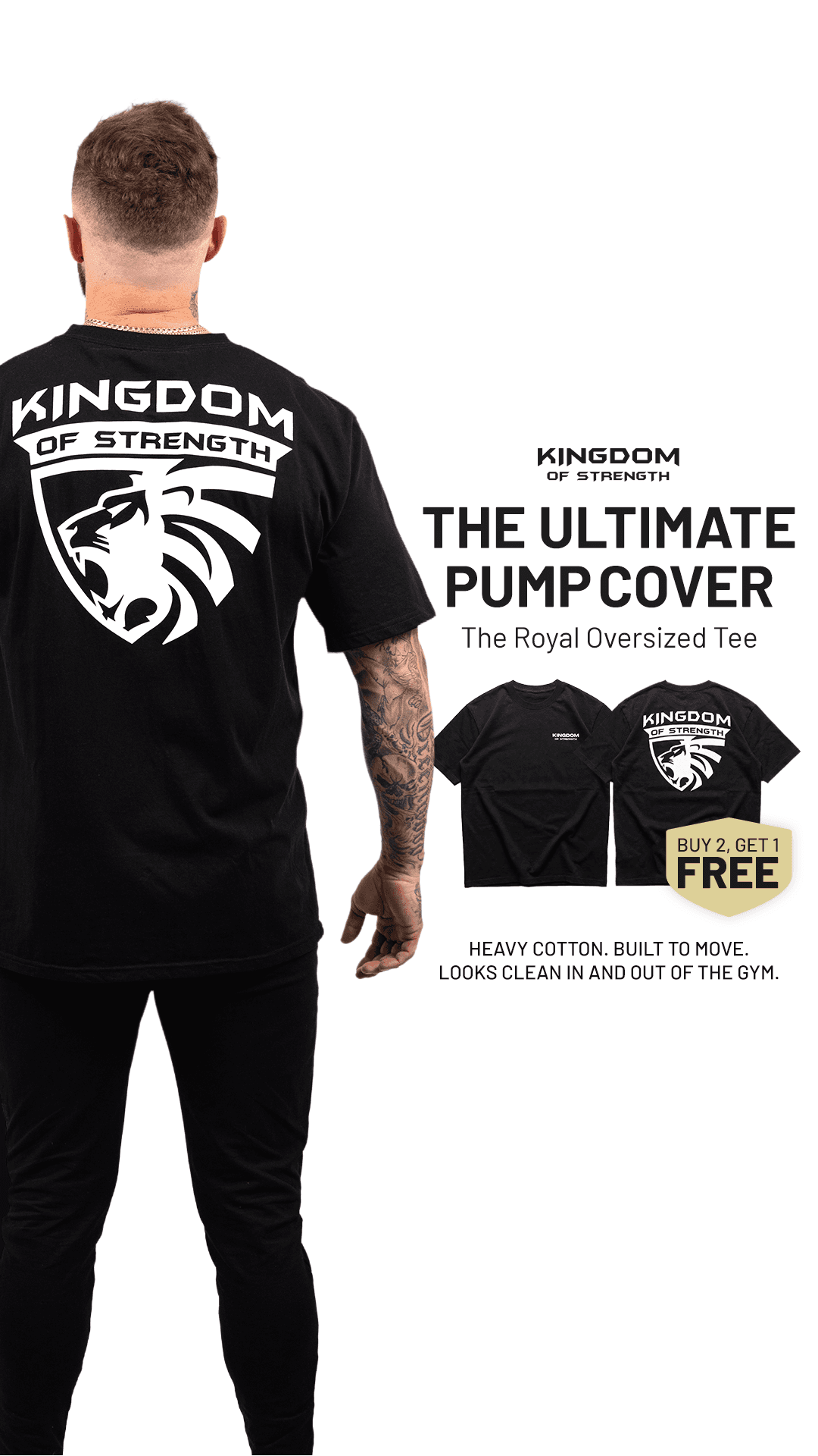 Kingdom of Strength — KOS004-1_PumpCover_PA_IMG_HookFocused