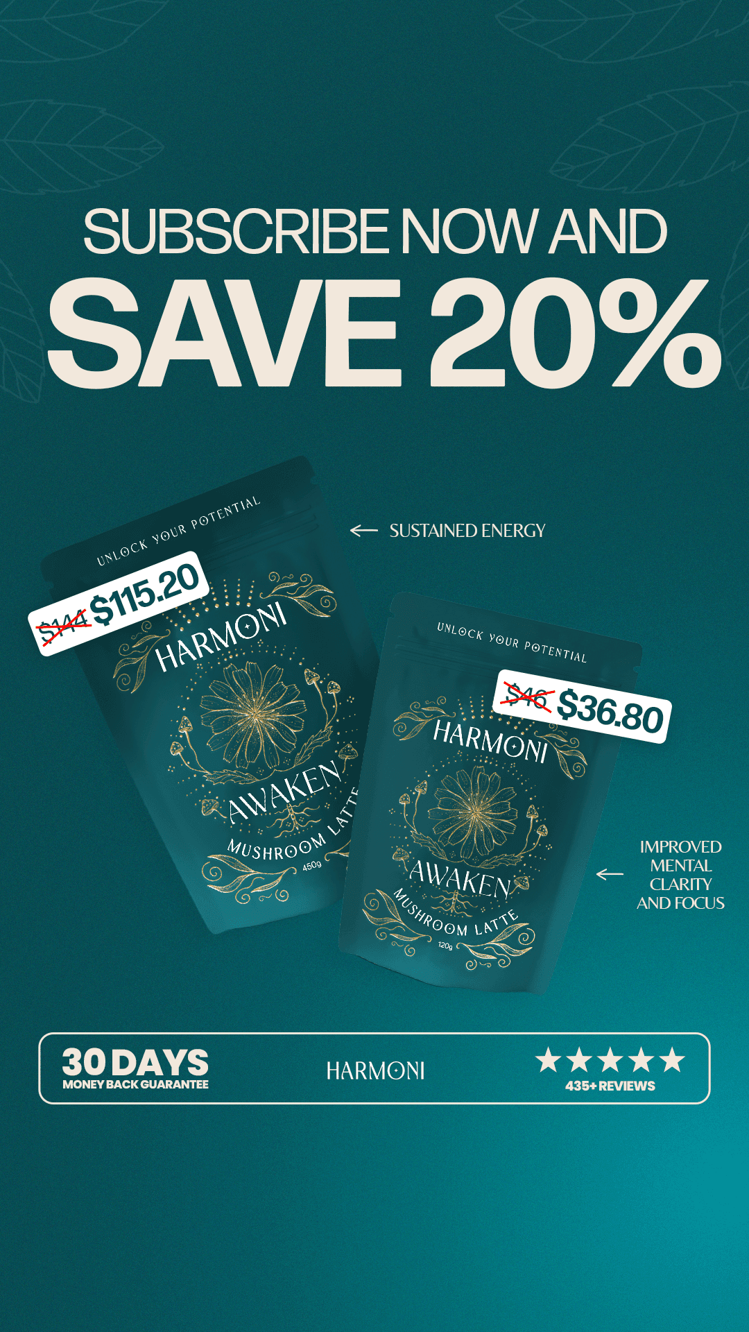 Harmoni Rituals — [9x16] HRS-Subscribe-Ad-20%-2