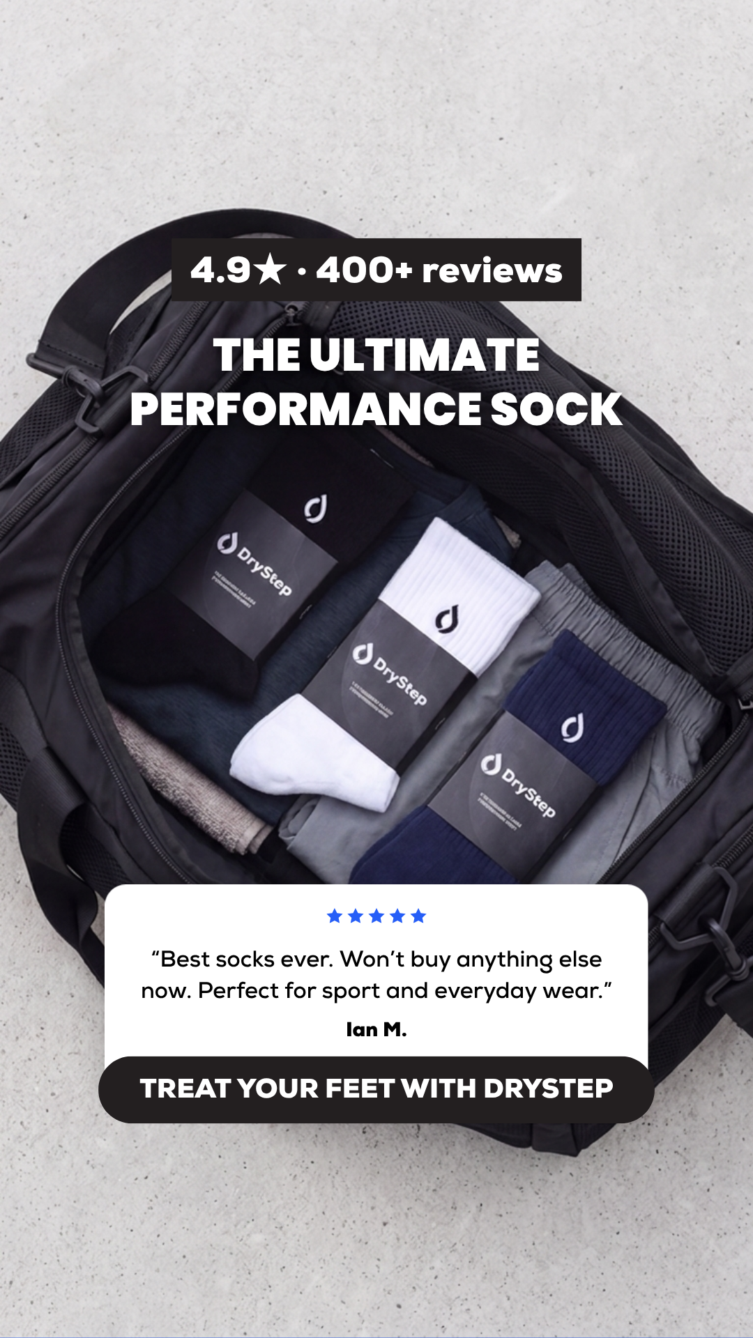 DryStep® — DS010-3_TreatYourFeet_SA_IMG1_Testimonial